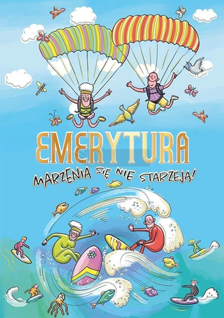Karnet A5 Emerytura na fali