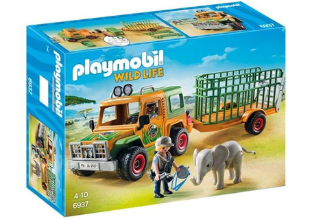 Playmobil 6937 Terenówka rangera z przyczepą