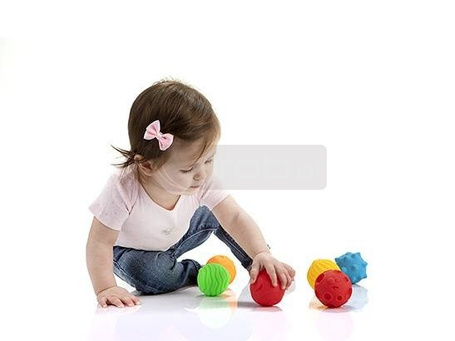 Piłki sensoryczne Buźki 6 szt. TULLO