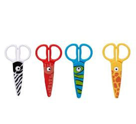 Nożyczki plastikowe dla dzieci Zwierzątka STRIGO