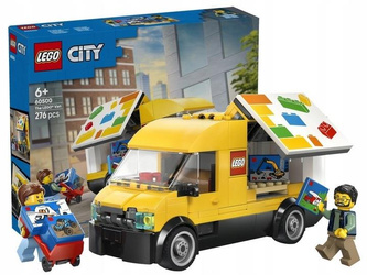 LEGO CITY 60500 Furgonetka LEGO, zestaw klocków dla dzieci +6 lat