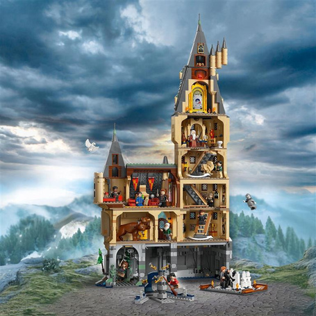 LEGO HARRY POTTER 76454 ZAMEK HOGWART GŁÓWNA zestaw klocków dla dzieci +10