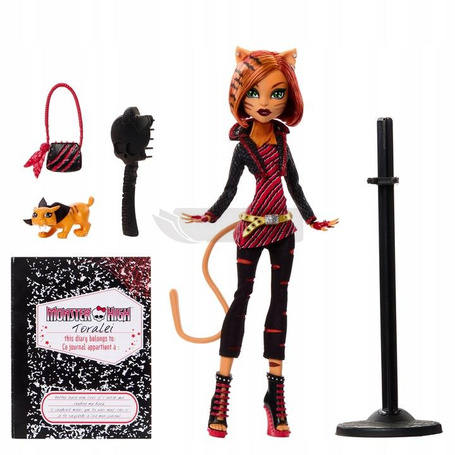 Monster High Toralei Lalka kolekcjonerska Reprodukcja Zabawka 6+ HYV91