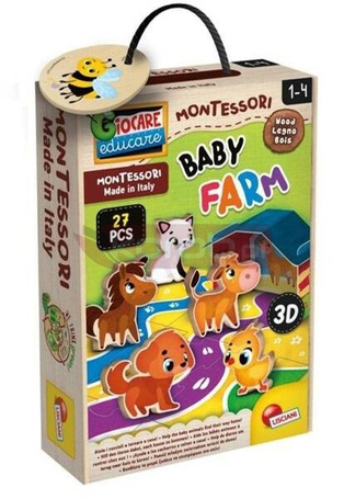 Montessori Baby Dziecięca farma