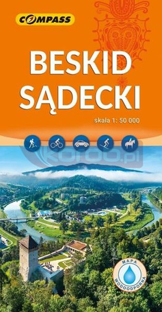 Mapa turystyczna - Beskid Sądecki 1: 50 000 w.18