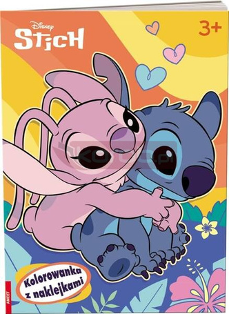 Stich. Kolorowanka z naklejkami