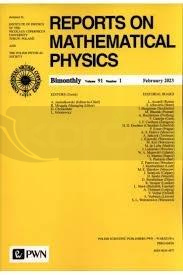 Reports on Mathematical Physics 91/1