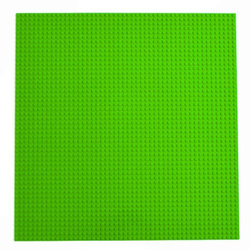 Płyta konstrukcyjna do klocków zielona 40x40cm