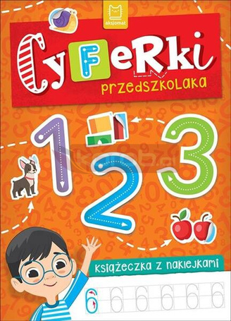 Książeczka z naklejkami Cyferki przedszkolaka