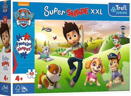 Puzzle 60 Super Shape XXL Psi Patrol TREFL