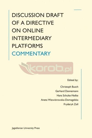Discussion Draft of a Directive on Online...