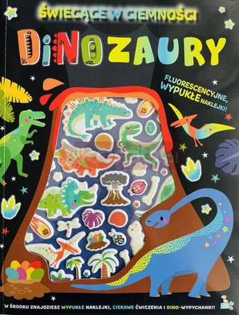 Naklejki świecące w ciemnościach Dinozaury