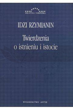 Twierdzenia o istnieniu i istocie