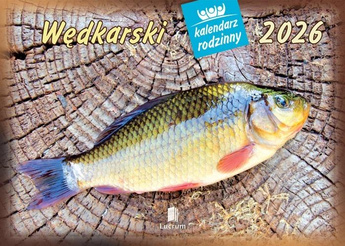 Kalendarz 2026 rodzinny Wędkarski