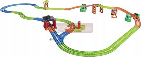 FISHER PRICE TOMEK ZESTAW TORÓW ZAŁADUNEK TOWARÓW tory +kolejka Tomek i Nia GLL14