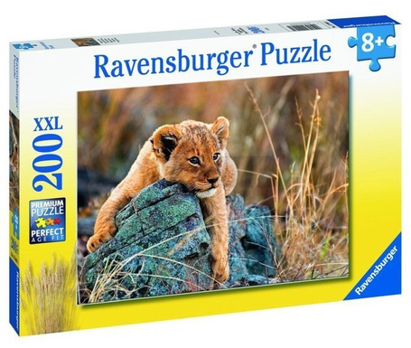 Puzzle 200 Mały lew XXL
