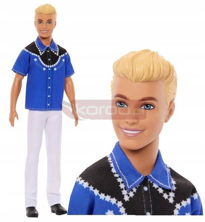 LALKA BARBIE FASHIONISTAS STYLOWY KEN NR 226 HRH25