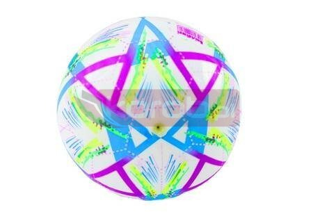 Piłka gumowa jaskrawa we wzorki 24cm