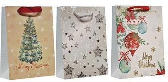 Torebka ozdobna Boże Narodzenie MIX