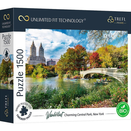 Puzzle 1500 elementów UFT Uroczy Central Park, Nowy Jork