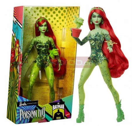 LALKA BARBIE DC BATMAN 85 years POISON IVY Signature lalka kolekcjonerska HRM51