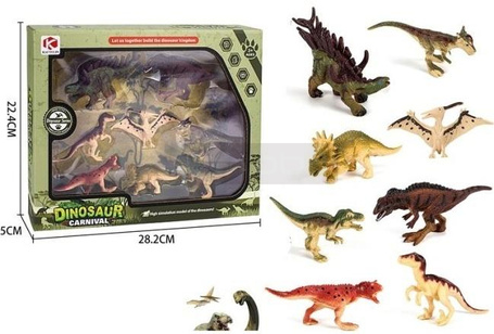 Zestaw dinozaurów