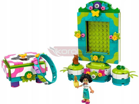 LEGO DISNEY 43239 ENCANTO RAMKA NA ZDJĘCIA I SZKATUŁKA MIRABEL
