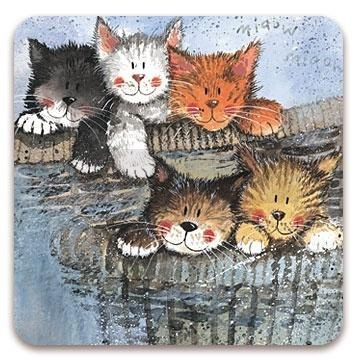 Podkładka pod kubek Kociaki