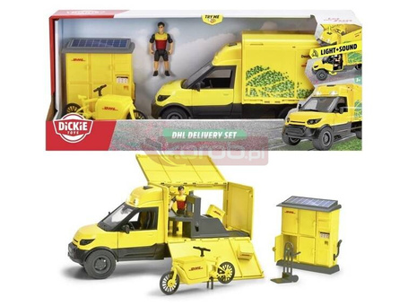 City Zestaw z pojazdem DHL 25cm