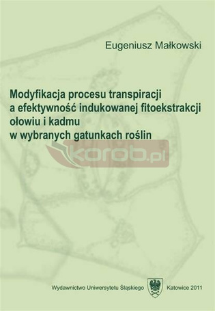 Modyfikacja procesu transpiracji a efektywność...