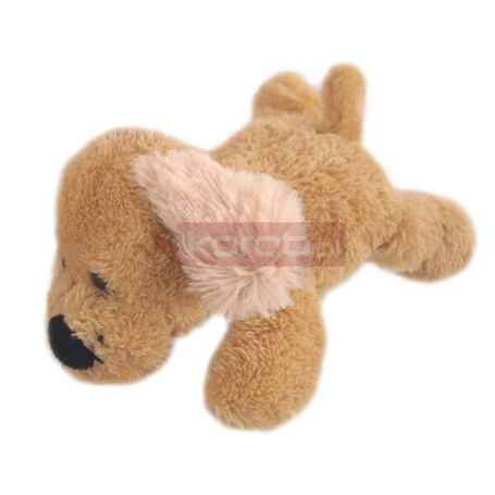 Pies leżący pluszowy 20cm