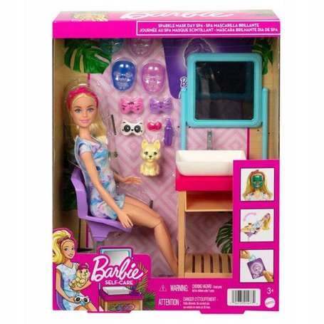 Lalka Barbie domowe Spa HCM82