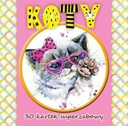 30 kartek superzabawy.Koty