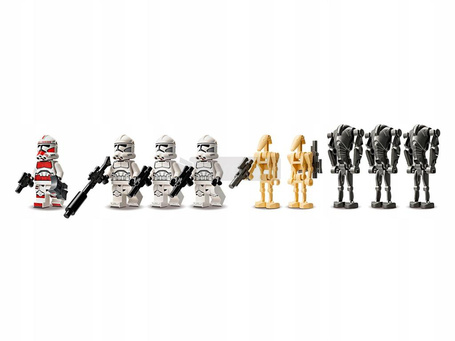 LEGO STAR WARS 75372 ZESTAW BITEWNY Z KLONAMI I DROIDAMI BOJOWYMI +8 lat