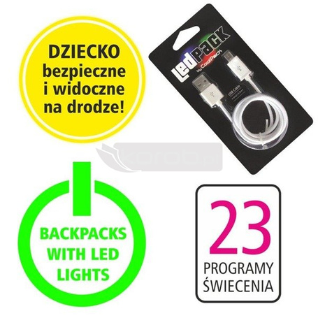 Plecak szkolny Joy M LED Unicorns CoolPack