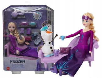 DISNEY KRAINA LODU FROZEN LALKA KSIĘŻNICZKA ELSA bałwanek Olaf SNOW Dreams HLX27