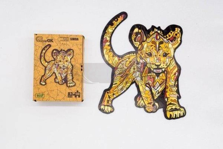 Puzzle drewniane eko 130 Simba A3