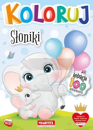 Koloruj - Słoniki