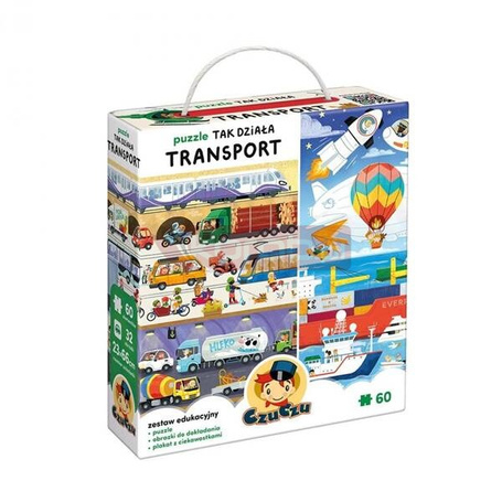 CzuCzu Puzzle Tak działa transport 4+