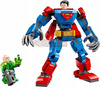 LEGO DC 76302 MECH SUPERMANA VS LEX LUTHOR, zestaw klocków dla dzieci 6+
