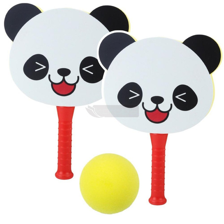Paletki piankowe panda