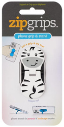 ZipGrip uchwyt na palce do telefonu Wzory geomet.