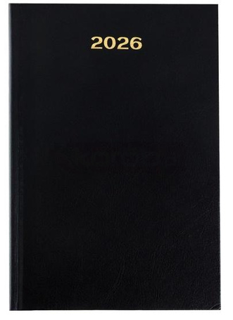 Terminarz 2026 Dzienny B6 Divas czarny