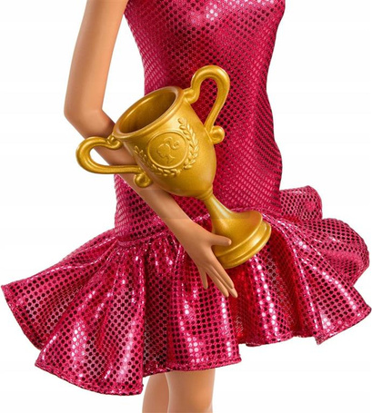 LALKA BARBIE TANCERKA lalka modowa w stroju i butach do tańca JFR09