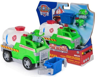 PSI PATROL FIRE RESCUE POJAZD RATUNKOWY cysterna strażacka + figurka Rocky 6072642