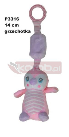 Pingwin grzechotka 14cm