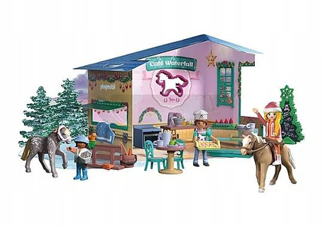 PLAYMOBIL 71952 Świąteczne wypieki w kawiarni jeździeckiej