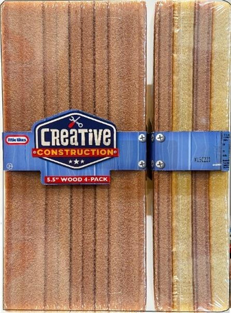 Creative Construction - Wood 4 pak