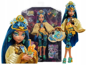 LALKA MONSTER HIGH MONSTER FEST FESTIWALOWE STYLIZACJE Cleo De Nile HXH81