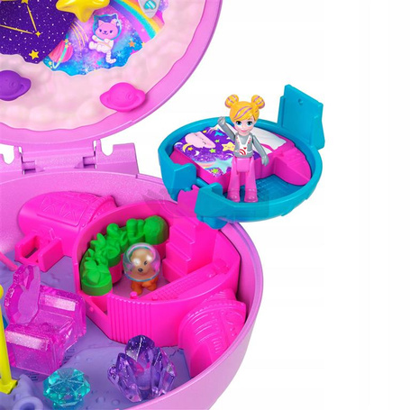 LALKA POLLY POCKET PLANETA POLLY Kosmiczna zabawa, zestaw do zabawy +4 lata JCB18